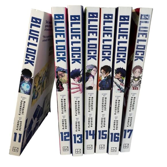 Unbranded Other - Blue Lock Manga Comic Books Volume 11-17